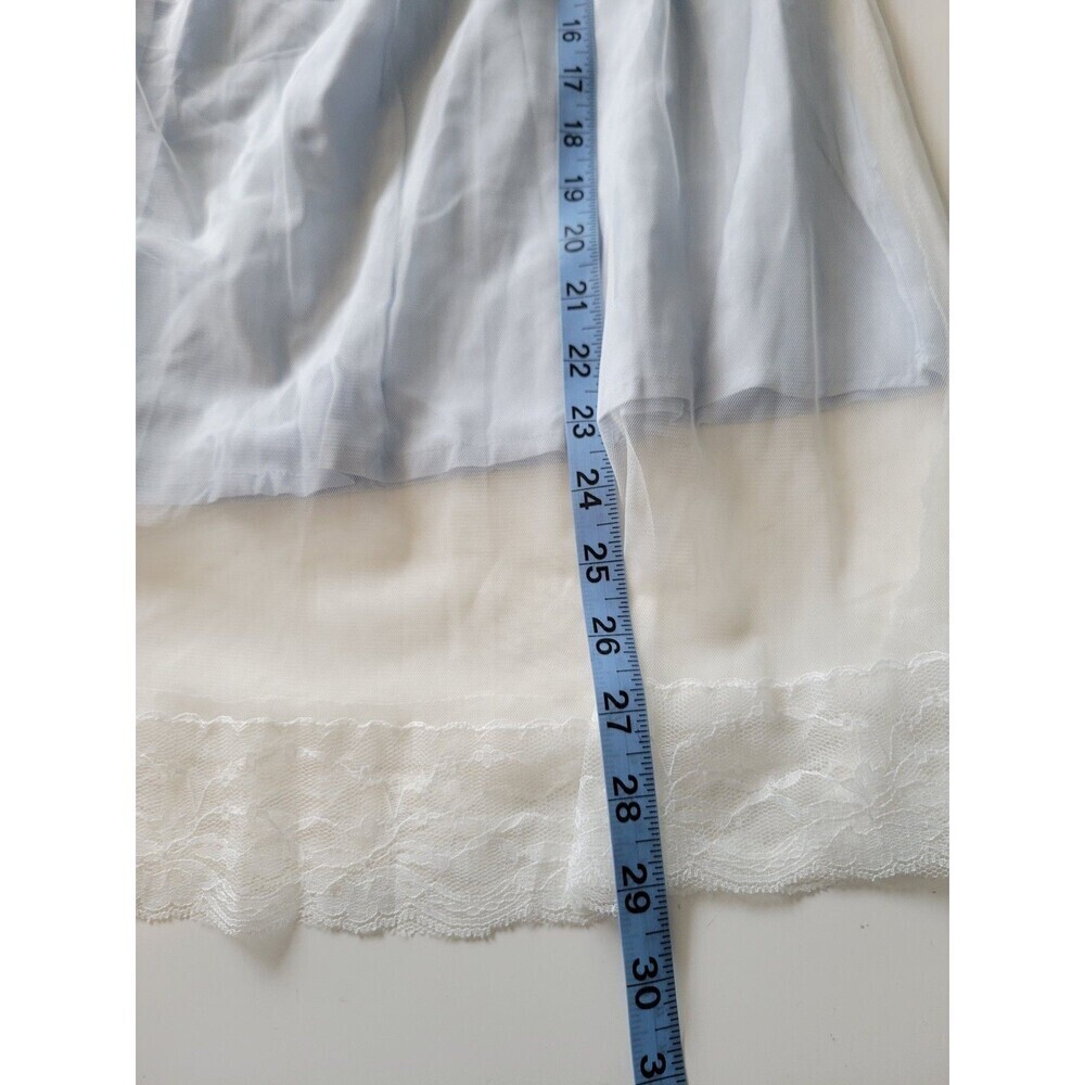 Girls Lace Blue Dress Size 120 US 5T NEW - Picture 7 of 8